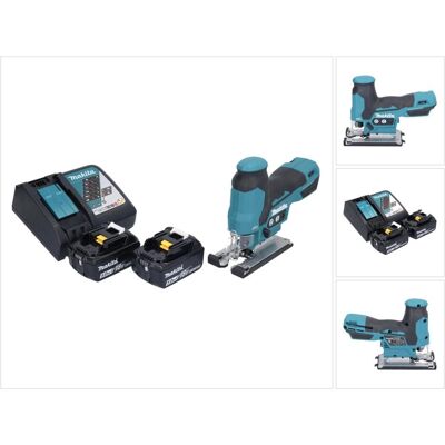 Makita, Stichsäge, DJV 185 RT Akku Pendelhubstichsäge 18 V Brushless + 2x Akku 5,0 Ah + Ladegerät Makita, Stichsäge, DJV 185 RT Akku Pendelhubstichsäge 18 V Brushless + 2x Akku 5,0 Ah + Ladegerät