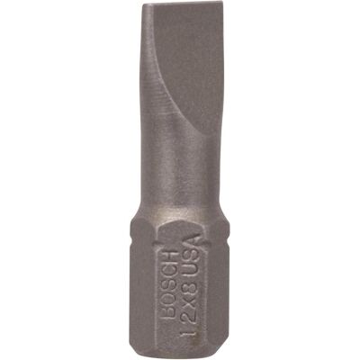 Bosch Professional Zubehör, Bits, Schrauberbit Extra-Hart S 1,2 x 8,0, 25 mm, 10er-Pack (Sechskant (hexagonal)) Bosch Professional Zubehör, Bits, Schrauberbit Extra-Hart S 1,2 x 8,0, 25 mm, 10er-Pack (Sechskant (hexagonal))