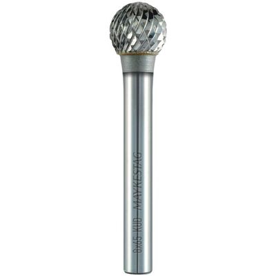 Alpen, Schleifmittel, HM-Frässtift KUD Ø 20x63 Zahnung 4 Schaft Ø 6mm Alpen, Schleifmittel, HM-Frässtift KUD Ø 20x63 Zahnung 4 Schaft Ø 6mm