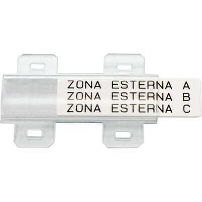 Brady, Kabelverbindung Zubehör, Träger für Kennzeichnungen mit den Abmessungen 15 x 67 mm Brady, Kabelverbindung Zubehör, Träger für Kennzeichnungen mit den Abmessungen 15 x 67 mm