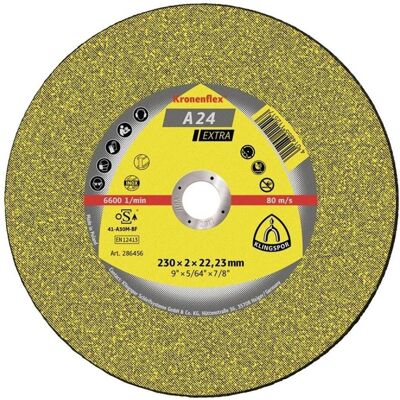 Klingspor 180mm Stahl-Trennscheibe - A24 Extra Modell Klingspor 180mm Stahl-Trennscheibe - A24 Extra Modell
