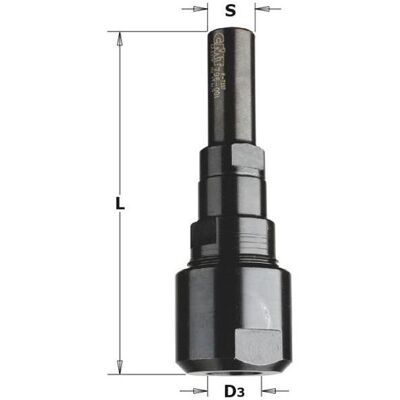 CMT ORANGE TOOLS 796.002.00 Spannfutter-Set - Hochfestes Stahl, Präzisionsschliff, Spannfutter inklusive CMT ORANGE TOOLS 796.002.00 Spannfutter-Set - Hochfestes Stahl, Präzisionsschliff, Spannfutter inklusive
