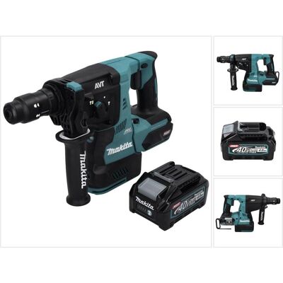 Makita, Abbruchhammer + Meisselhammer, HR 004 GM1 Akku Kombihammer 40 V max. 2,8 J SDS plus XGT Brushless + 1x Akku 4,0 Ah - ohne La (Akkubetrieb, Bohrhammer) Makita, Abbruchhammer + Meisselhammer, HR 004 GM1 Akku Kombihammer 40 V max. 2,8 J SDS plus XGT Brushless + 1x Akku 4,0 Ah - ohne La (Akkubetrieb, Bohrhammer)