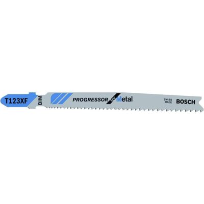 Bosch Professional Zubehör, Sägeblatt, PRO Metal thick and thin T123XF Stichsägeblatt, 100 mm, 100-tlg. Bosch Professional Zubehör, Sägeblatt, PRO Metal thick and thin T123XF Stichsägeblatt, 100 mm, 100-tlg.