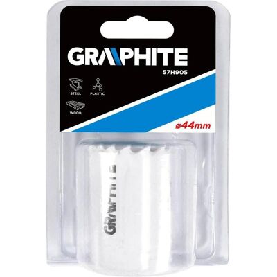 Graphite, Lochsäge, 44 mm bimetal saw - 57H905 (44 mm) Graphite, Lochsäge, 44 mm bimetal saw - 57H905 (44 mm)