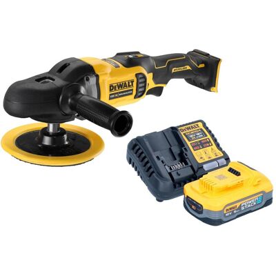 DeWalt, Schleifmaschine + Poliermaschine, DCM 849 H1 Akku Exzenter Poliermaschine 18 V 180 mm Brushless + 1x Powerstack Akku 5,0 Ah + (Exzenterpolierer) DeWalt, Schleifmaschine + Poliermaschine, DCM 849 H1 Akku Exzenter Poliermaschine 18 V 180 mm Brushless + 1x Powerstack Akku 5,0 Ah + (Exzenterpolierer)