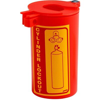 Brady, Zubehör Maschine, Gasflaschen/Gaszylinder - Verriegelung, Rot (045629) Brady, Zubehör Maschine, Gasflaschen/Gaszylinder - Verriegelung, Rot (045629)