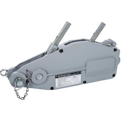 Magni, Seilzug + Werkstattkran, Planeta G10103 ROPEMASTER RM08 Aluminium Seilzuggerät, Tragfähigkeit 800 kg mit Hebelrohr und 20 m S Magni, Seilzug + Werkstattkran, Planeta G10103 ROPEMASTER RM08 Aluminium Seilzuggerät, Tragfähigkeit 800 kg mit Hebelrohr und 20 m S