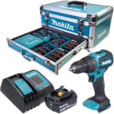 Makita, Bohrmaschine + Akkuschrauber, DHP 490 (Schlagbohrschrauber) Makita, Bohrmaschine + Akkuschrauber, DHP 490 (Schlagbohrschrauber)