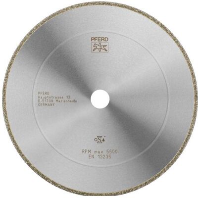 Pferd, Sägeblatt, Dia.- und CBN-Trennwerkzeuge Galvanik D1A1R 230-3,8-22,23 D 852 GAD Pferd, Sägeblatt, Dia.- und CBN-Trennwerkzeuge Galvanik D1A1R 230-3,8-22,23 D 852 GAD