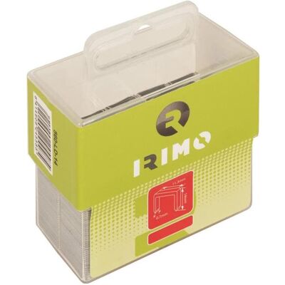 Irimo, Tackerklammern + Tackernägel, Mehrzweck-Heftklammern 12 mm, 1000 Stück. Irimo, Tackerklammern + Tackernägel, Mehrzweck-Heftklammern 12 mm, 1000 Stück.