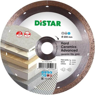 Sägeblatt, DISTAR HARD CERAMICS ADVANCED DIAMANTTRENNSCHEIBE 200 x 1 3 x 10 x 25 4 Sägeblatt, DISTAR HARD CERAMICS ADVANCED DIAMANTTRENNSCHEIBE 200 x 1 3 x 10 x 25 4
