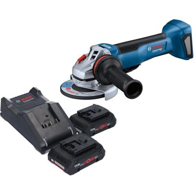 Professional, Winkelschleifer, Bosch GWS 18V-10 P Professional Akku Winkelschleifer 18 V 125 mm Brushless + 2x ProCORE Akku 4,0 Ah (125 mm) Professional, Winkelschleifer, Bosch GWS 18V-10 P Professional Akku Winkelschleifer 18 V 125 mm Brushless + 2x ProCORE Akku 4,0 Ah (125 mm)