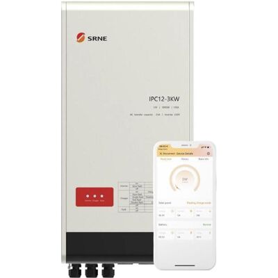 Spannungswandler, Einphasen-Wechselrichter/Ladegerät SRNE 3kW Spannungswandler, Einphasen-Wechselrichter/Ladegerät SRNE 3kW