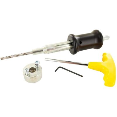 Famag, Bohrereinsatz, Pumpshank mit Adapter und Vorbohrer (5.0 Zentimeter) Famag, Bohrereinsatz, Pumpshank mit Adapter und Vorbohrer (5.0 Zentimeter)