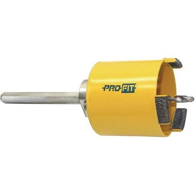 Pro-Fit, Lochsäge, Lochsäge Concrete Light Dry Sägen-Ø 68 mm Schnitttiefe 65 mm HSS Schaftausführung 6-kant Beton (68 mm) Pro-Fit, Lochsäge, Lochsäge Concrete Light Dry Sägen-Ø 68 mm Schnitttiefe 65 mm HSS Schaftausführung 6-kant Beton (68 mm)