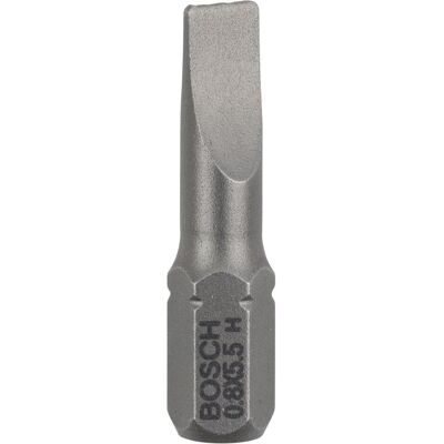 Bosch Professional Zubehör, Bits, Schrauberbit Extra-Hart S 0,8 x 5,5, 25 mm, 3er-Pack (Schraubschlitz) Bosch Professional Zubehör, Bits, Schrauberbit Extra-Hart S 0,8 x 5,5, 25 mm, 3er-Pack (Schraubschlitz)