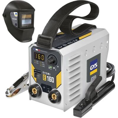 GYS, Schweissgerät, 5192083783 GYSMI E160 Schweissinverter + LCD Techno 11 Echtfarben-Schweisserhelm (Inverterschweissgerät) GYS, Schweissgerät, 5192083783 GYSMI E160 Schweissinverter + LCD Techno 11 Echtfarben-Schweisserhelm (Inverterschweissgerät)