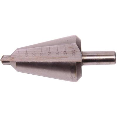 Fortis Bohrereinsatz, Blechschälbohrer HSS 5,0 mm bis 31,0 mm (31,0 mm) Fortis Bohrereinsatz, Blechschälbohrer HSS 5,0 mm bis 31,0 mm (31,0 mm)
