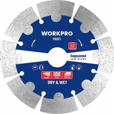 Workpro, Sägeblatt, Diamanttrennscheibe Profi Workpro, Sägeblatt, Diamanttrennscheibe Profi