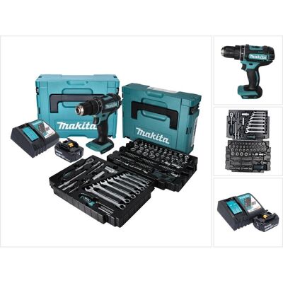 Makita, Bohrmaschine + Akkuschrauber, DHP 482 (Schlagbohrschrauber) Makita, Bohrmaschine + Akkuschrauber, DHP 482 (Schlagbohrschrauber)
