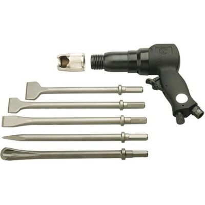 Rodcraft RC5150 Pneumatischer Hammer Set - 11mm Sechskant - Stein & Zement Rodcraft RC5150 Pneumatischer Hammer Set - 11mm Sechskant - Stein & Zement
