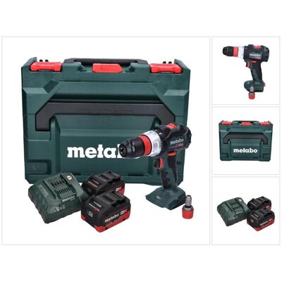 Metabo, Bohrmaschine + Akkuschrauber, BS 18 LT BL Q Akku Bohrschrauber 18 V 75 Nm Brushless + 2x Akku 8,0 Ah + Ladegerät + metaBOX (Bohrschrauber) Metabo, Bohrmaschine + Akkuschrauber, BS 18 LT BL Q Akku Bohrschrauber 18 V 75 Nm Brushless + 2x Akku 8,0 Ah + Ladegerät + metaBOX (Bohrschrauber)