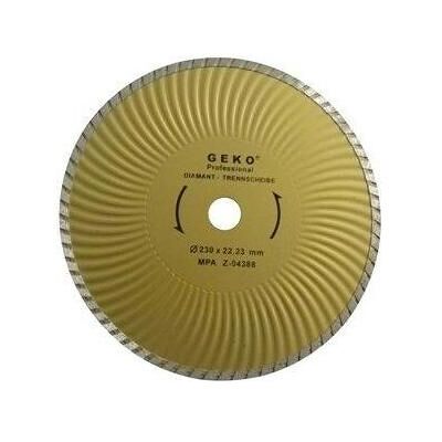 GEKO, Sägeblatt, Diamant-Trennscheibe, TURBO PLUS, 230x8x22mm GEKO, Sägeblatt, Diamant-Trennscheibe, TURBO PLUS, 230x8x22mm