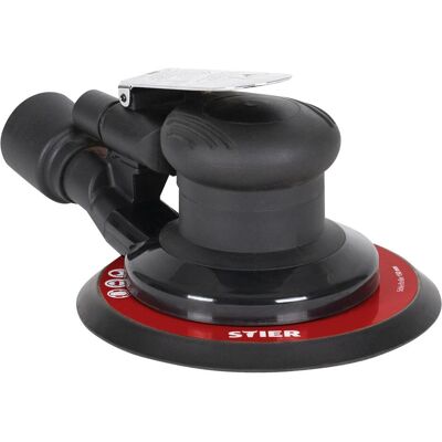 Stier, Schleifmaschine + Poliermaschine, Druckluft-Exzenterschleifer EXS-120, Schleifteller-Durchmesser 150 mm (Exzenterschleifer) Stier, Schleifmaschine + Poliermaschine, Druckluft-Exzenterschleifer EXS-120, Schleifteller-Durchmesser 150 mm (Exzenterschleifer)