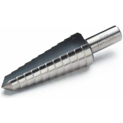 Cimco, Bohrereinsatz, Stufenbohrer, Bohrbereich 4-12 mm, Bohrtiefe 5 mm, Aufnahmeschaft 6 mm (12 Millimeter) Cimco, Bohrereinsatz, Stufenbohrer, Bohrbereich 4-12 mm, Bohrtiefe 5 mm, Aufnahmeschaft 6 mm (12 Millimeter)