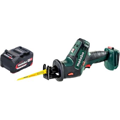 Metabo, Säbelsäge, SSE 18 LTX Compact Akku Reciprosäge Säbelsäge 18 V 13 mm + 1x Akku 4,0 Ah - ohne Ladegerät Metabo, Säbelsäge, SSE 18 LTX Compact Akku Reciprosäge Säbelsäge 18 V 13 mm + 1x Akku 4,0 Ah - ohne Ladegerät
