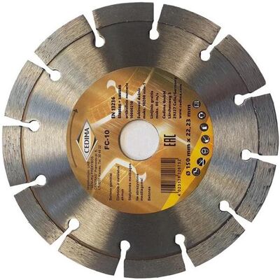 Cedima, Sägeblatt, DIAMOND SEGMENTAL CUTTING WHEEL 150X2,0 Cedima, Sägeblatt, DIAMOND SEGMENTAL CUTTING WHEEL 150X2,0