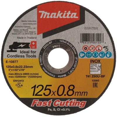 Makita, Sägeblatt, Trennscheibe 125/22,23 FASTCUT Z60U Makita, Sägeblatt, Trennscheibe 125/22,23 FASTCUT Z60U