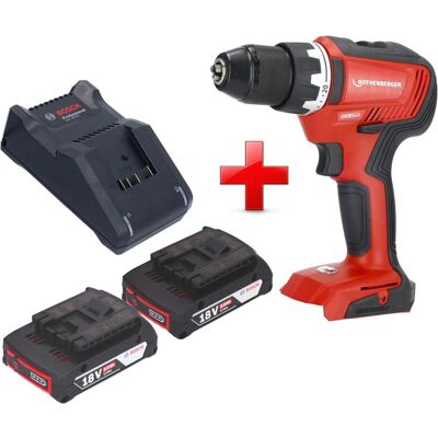 Rothenberger, Bohrmaschine + Akkuschrauber, RO DD55 Akku Bohrschrauber 18 V 55 Nm Brushless AMPShare + 2x Akku 2,0 Ah + Ladegerät (Bohrschrauber) Rothenberger, Bohrmaschine + Akkuschrauber, RO DD55 Akku Bohrschrauber 18 V 55 Nm Brushless AMPShare + 2x Akku 2,0 Ah + Ladegerät (Bohrschrauber)