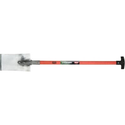 Polet Damenspaten leicht 14 x 21 cm Doppelfeder, mit B-T-Stiel Polet Damenspaten leicht 14 x 21 cm Doppelfeder, mit B-T-Stiel