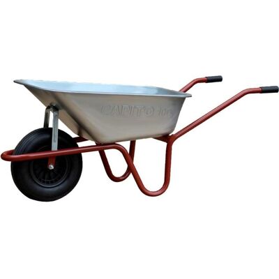 Capito, Schubkarre, Tiefmuldenkarre Garten100 LURO-PP, unmontiert Capito, Schubkarre, Tiefmuldenkarre Garten100 LURO-PP, unmontiert