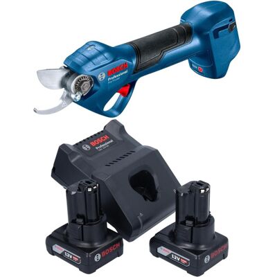 Bosch Professional, Gartenschere, Pro Pruner Professional Akku Astschere 12 V + 2x Akku 6,0 Ah + Ladegerät Bosch Professional, Gartenschere, Pro Pruner Professional Akku Astschere 12 V + 2x Akku 6,0 Ah + Ladegerät