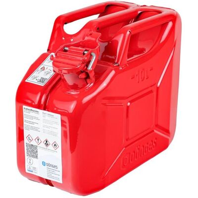 Dönges, Garagenausstattung, Stahlblech-Benzinkanister, 10 l, rot Dönges, Garagenausstattung, Stahlblech-Benzinkanister, 10 l, rot
