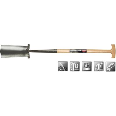 Polet, Spaten + Schaufel, 101009 Professionelle Kabelspaten ZH230/135 2V Epoxy T-ST 75cm Polet, Spaten + Schaufel, 101009 Professionelle Kabelspaten ZH230/135 2V Epoxy T-ST 75cm