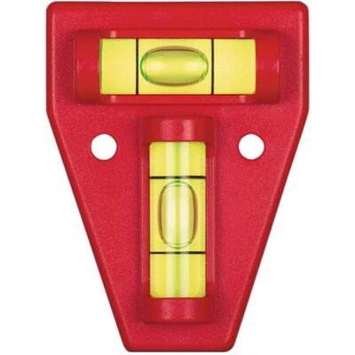 BMI, Wasserwaage, Kreuzwasserwaage 60 mm Kunststoff ± 1 mm/m (6 cm) BMI, Wasserwaage, Kreuzwasserwaage 60 mm Kunststoff ± 1 mm/m (6 cm)
