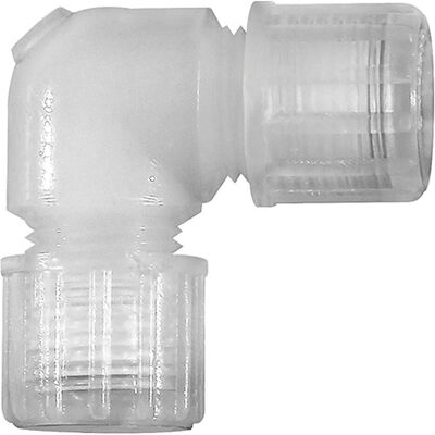 Riegler, Schlauchanschluss + Schlauchverbinder, Winkel-Schlauchverbindung, für Schlauch 8/10 mm, PFA Riegler, Schlauchanschluss + Schlauchverbinder, Winkel-Schlauchverbindung, für Schlauch 8/10 mm, PFA