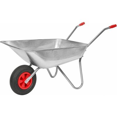 Awtools, Schubkarre, Gartenschubkarre 65L mit Kunststoffrädern Awtools, Schubkarre, Gartenschubkarre 65L mit Kunststoffrädern