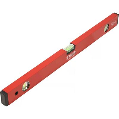 Stier, Wasserwaage, Wasserwaage 60 cm Aluminium ± 1,0 mm/m drei Libellen (60 cm) Stier, Wasserwaage, Wasserwaage 60 cm Aluminium ± 1,0 mm/m drei Libellen (60 cm)