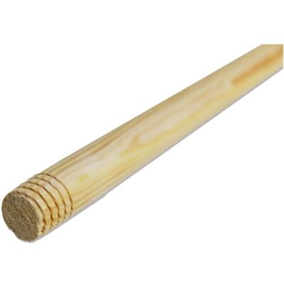 Gartenhandwerkzeug, HANDLE FOR RAKES MILLED D24/150CM LACQU Gartenhandwerkzeug, HANDLE FOR RAKES MILLED D24/150CM LACQU