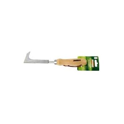 Mannesmann, Gartenhandwerkzeug, Fugenkratzer, mit Holzgriff aus rostfreiem Stahl, entfernt Moos & Unkraut zwischen Mannesmann, Gartenhandwerkzeug, Fugenkratzer, mit Holzgriff aus rostfreiem Stahl, entfernt Moos & Unkraut zwischen