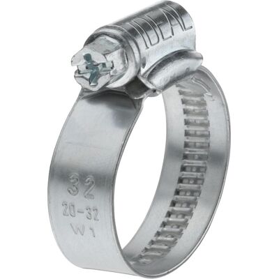 Ideal, Schlauchanschluss + Schlauchverbinder, Schlemper Schlauchschelle DIN 3017 Nr. 100, 12 mm, verz., 80-100 mm (12 mm) Ideal, Schlauchanschluss + Schlauchverbinder, Schlemper Schlauchschelle DIN 3017 Nr. 100, 12 mm, verz., 80-100 mm (12 mm)