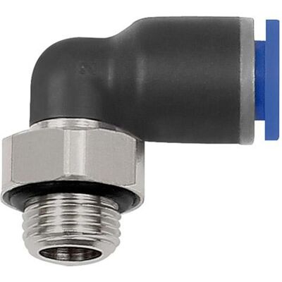 Riegler, Schlauchanschluss + Schlauchverbinder, L-Steckverschraubung Blaue Serie Aussengewinde G 1/2 ″ SW 24 mm mit O-Ring, drehbar zylindrisch 6 mm Riegler, Schlauchanschluss + Schlauchverbinder, L-Steckverschraubung Blaue Serie Aussengewinde G 1/2 ″ SW 24 mm mit O-Ring, drehbar zylindrisch 6 mm