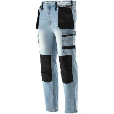 Yato, Arbeitshose, Spodnie Robocze Jeansowe Monterskie Rozm. XXL (XXL) Yato, Arbeitshose, Spodnie Robocze Jeansowe Monterskie Rozm. XXL (XXL)