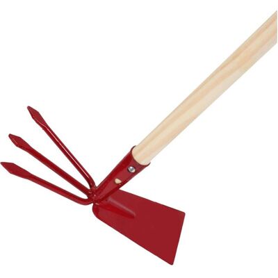 Magni, Gartenhandwerkzeug, Floraworld 010665 Doppelhacke Classic mit Stiel 140 cm Magni, Gartenhandwerkzeug, Floraworld 010665 Doppelhacke Classic mit Stiel 140 cm