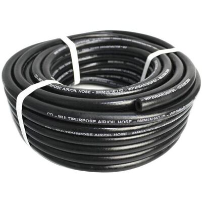 RS PRO Gummischlauch 25m NBR/SBR Schwarz - Druckluftschlauch RS PRO Gummischlauch 25m NBR/SBR Schwarz - Druckluftschlauch